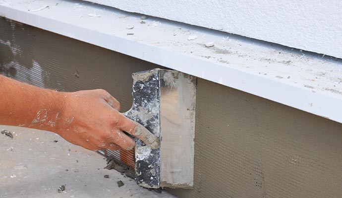 repairing foundation leak
